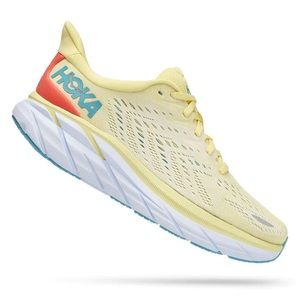 HOKA Yellow Pear/ Sweet Corn Clifton 8 Sneakers Womens 7.5